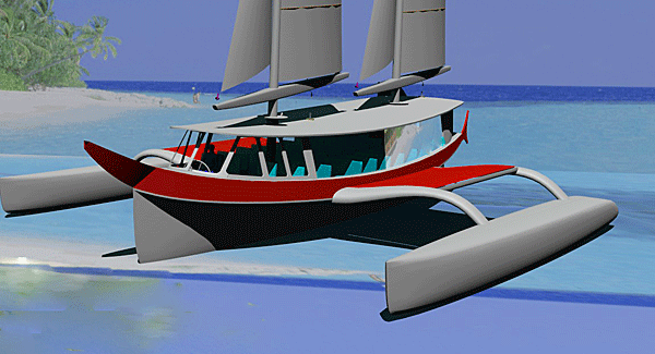 "Народный" парусный катамаран! - последнее сообщение от МВС